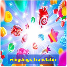 wingdings translator